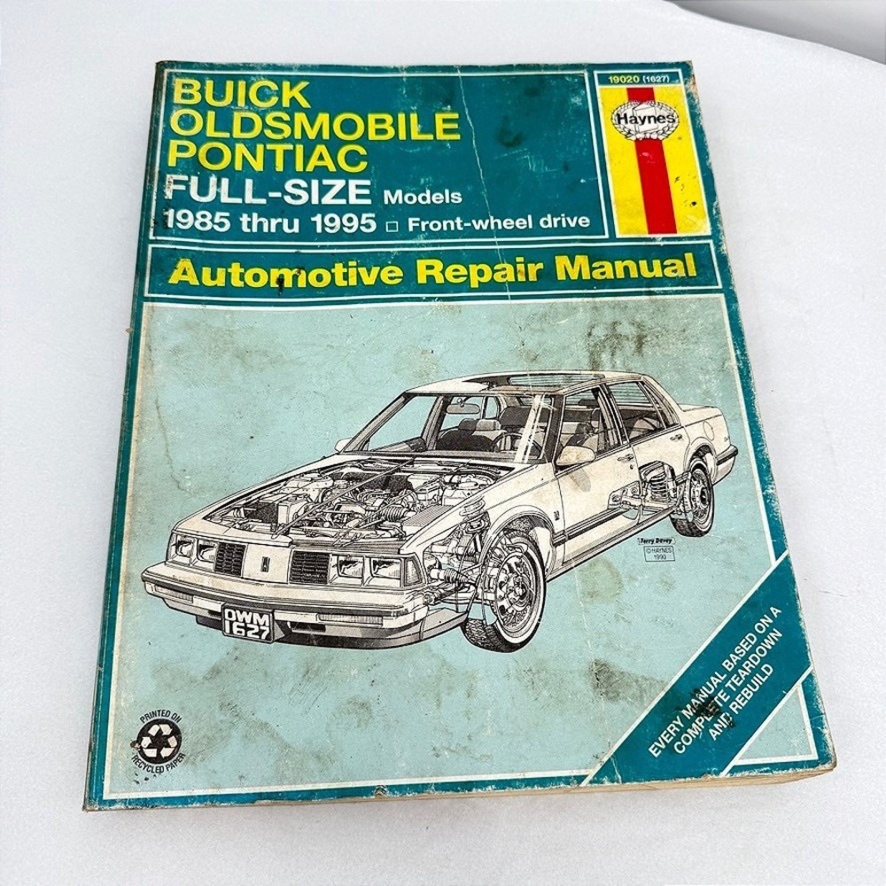 Haynes Buick Oldsmobile Pontiac Repair‎ Manual 1985-1995 FWD Models DIY 19020